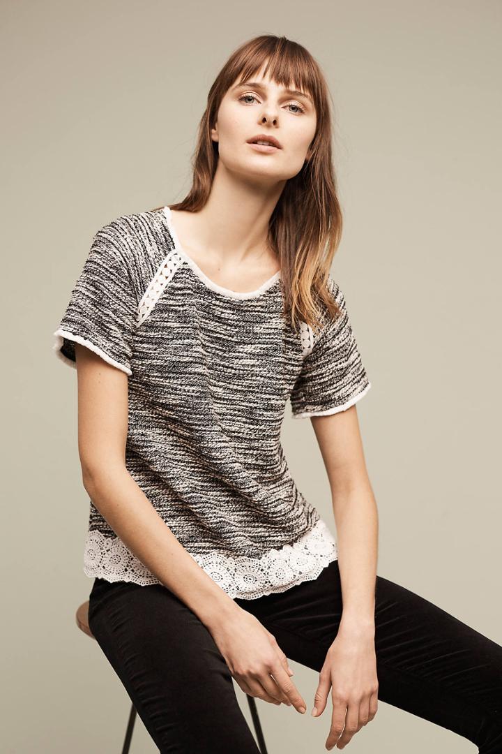 Eri + Ali Lace-trimmed Popover