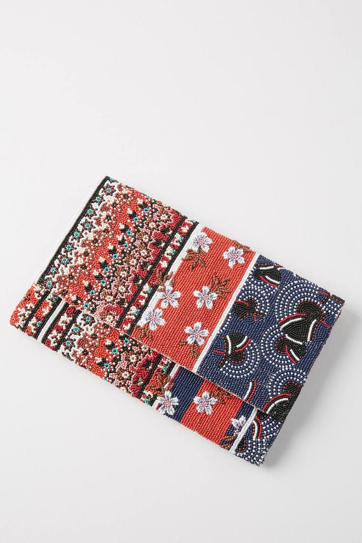 Miss Albright Florist Beaded Clutch