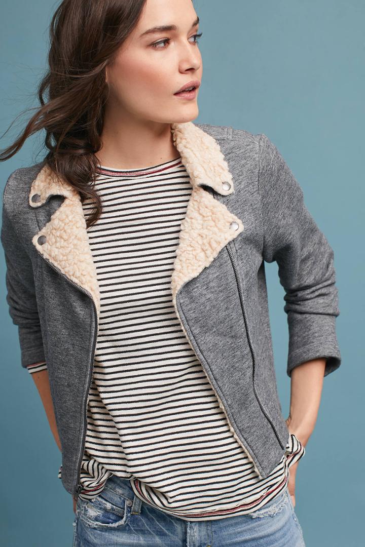 Dolan Left Coast Sherpa Moto Jacket