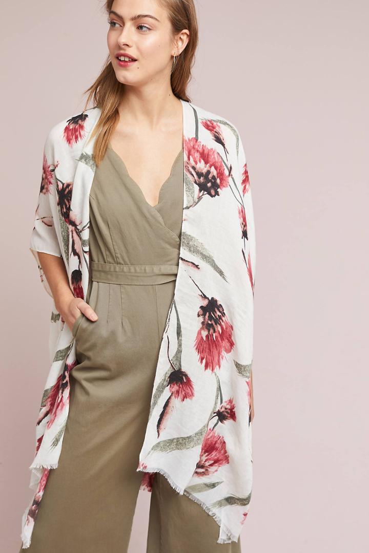 Anthropologie Dream In Color Kimono