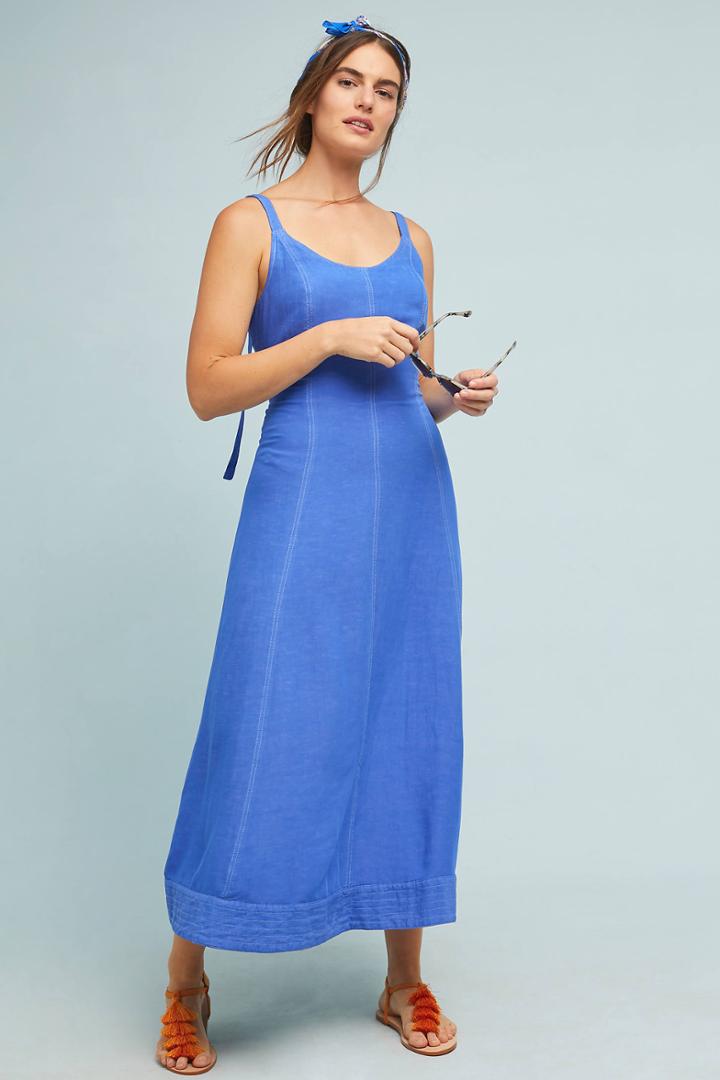 Maeve Elseby Lace-up Dress