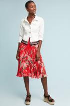 Sunday In Brooklyn Kita Pleated Floral Skirt