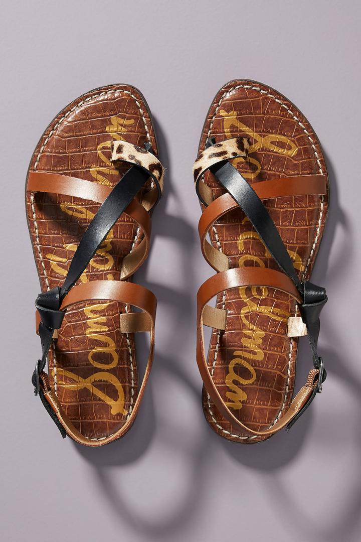 Sam Edelman Animal-printed Sandals