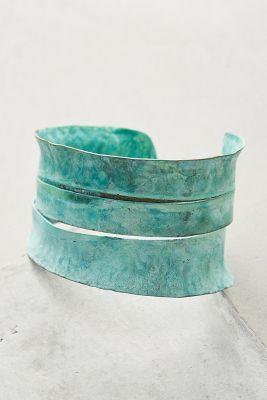Sibilia Sliced Patina Cuff