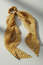 Anthropologie Speckled Scarf Hair Tie