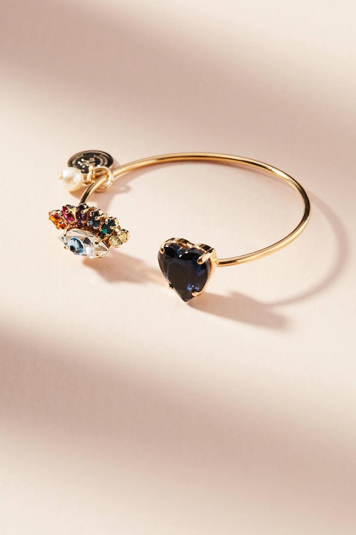Anton Heunis Eye & Heart Cuff Bracelet