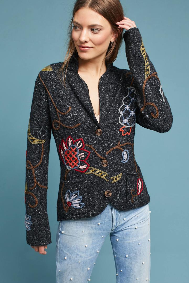 Relais Eryn Embroidered Blazer