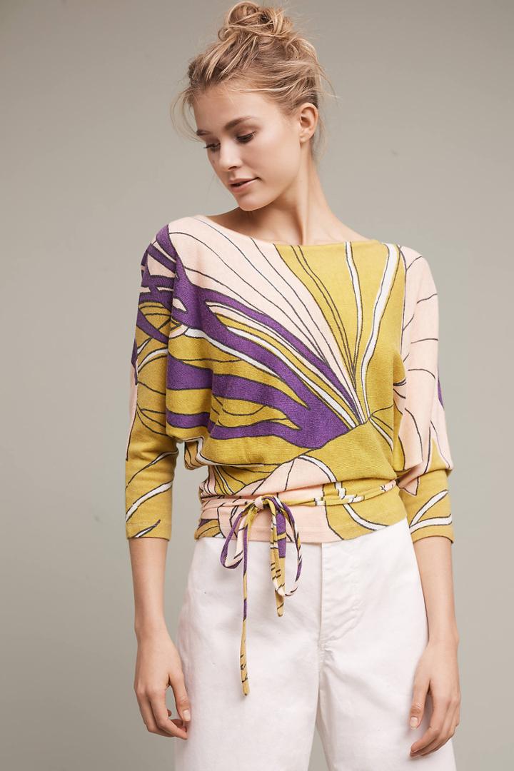 Moth Tramma Wrap Top