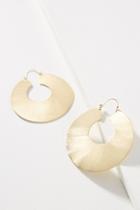 Anthropologie Sirenia Hoop Earrings