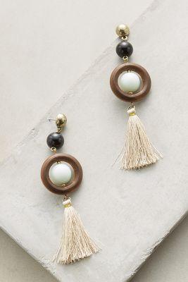 Anthropologie Varu Tassel Earrings