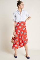 Yumi Kim Asymmetrical Floral Skirt