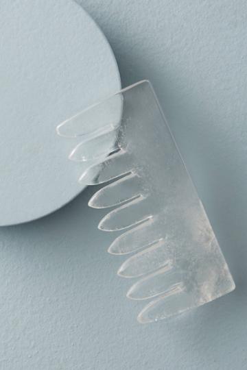 Crownworks Clear Quartz Crystal Comb