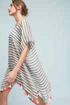 Seafolly Striped Kaftan Cover-up