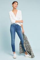 Mother Mother The Vamp Fray Mid-rise Skinny Jeans