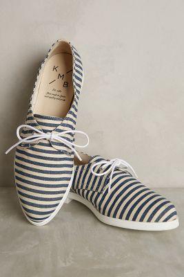 Kmb Seaward Oxfords Blue Motif