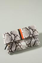 Clare V. Leather Foldover Clutch