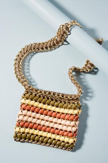 Tambonita Vertical Hipster Chained Belt Bag