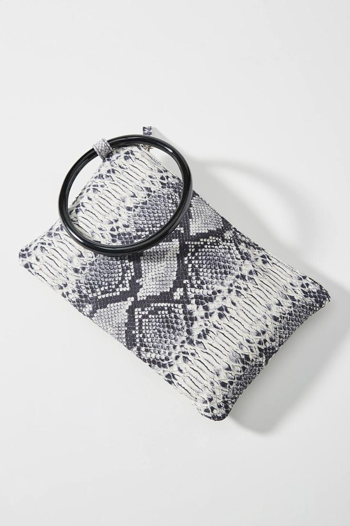 Oliveve Murphy Embossed Ring Clutch
