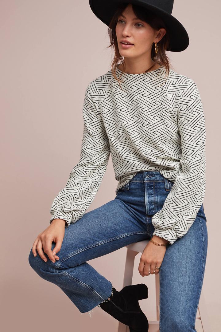 W5 Concepts Geometric Sweatshirt
