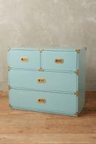 Anthropologie Lacquered Wellington Four-drawer Dresser