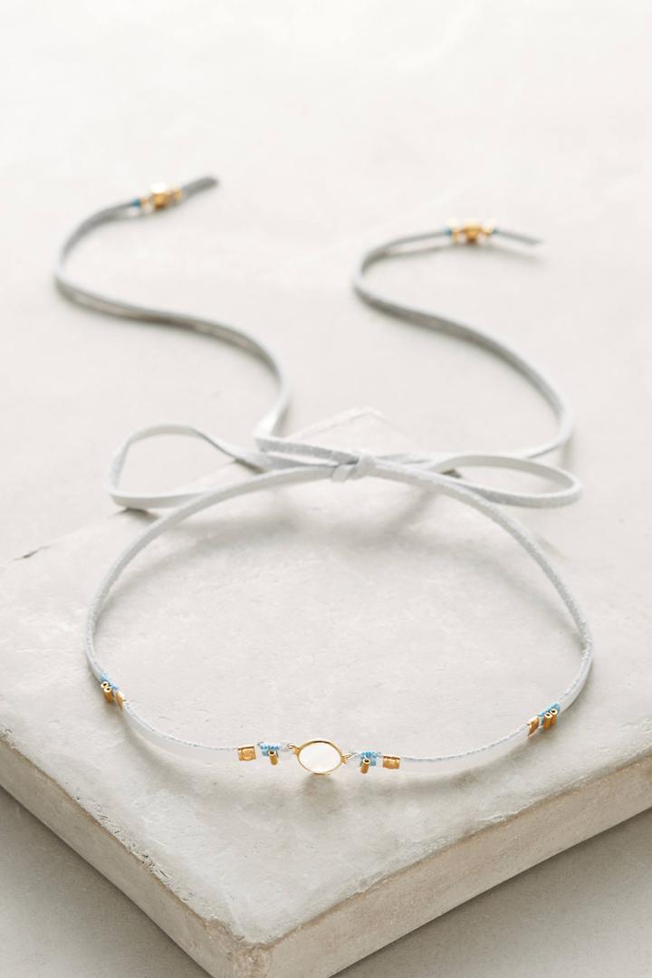 Chan Luu Moonstone Choker Necklace