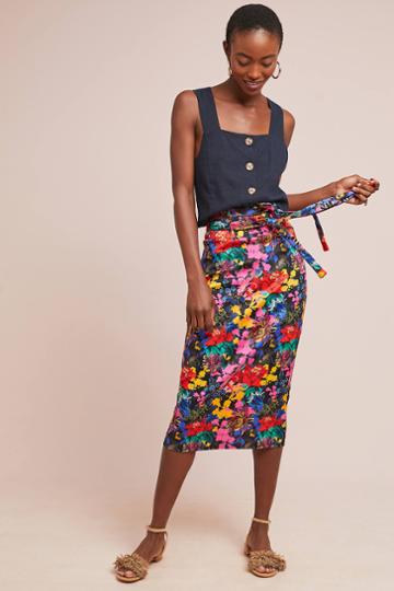 Lost Ink Armona Pencil Skirt