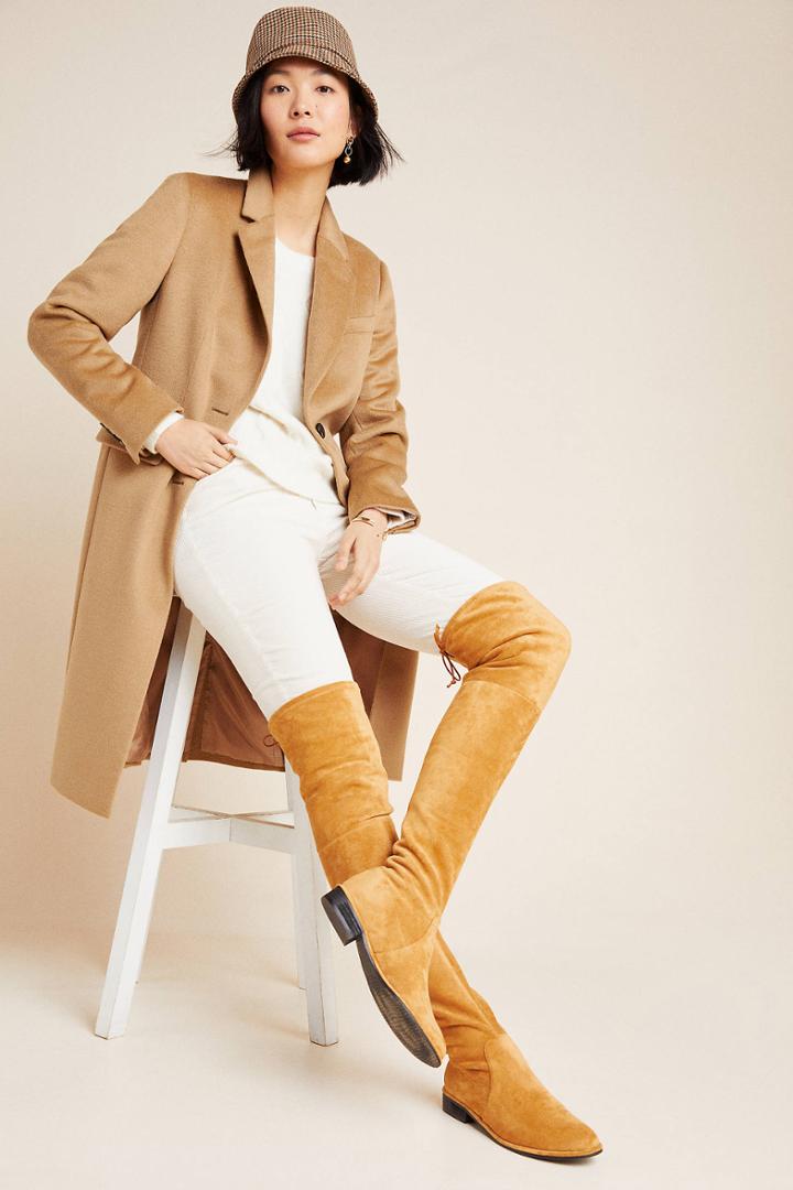 Silent D Leer Over-the-knee Boots