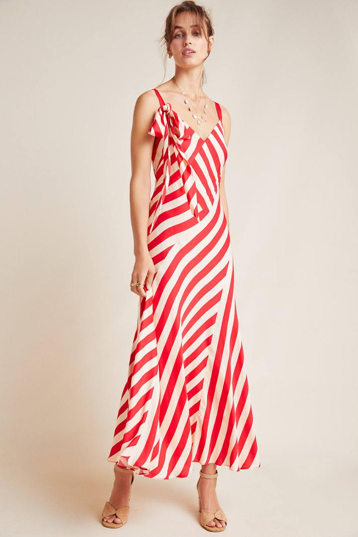 Jill Jill Stuart Clara Striped Slip Dress