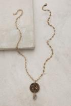 Anthropologie Caribou Pendant Necklace