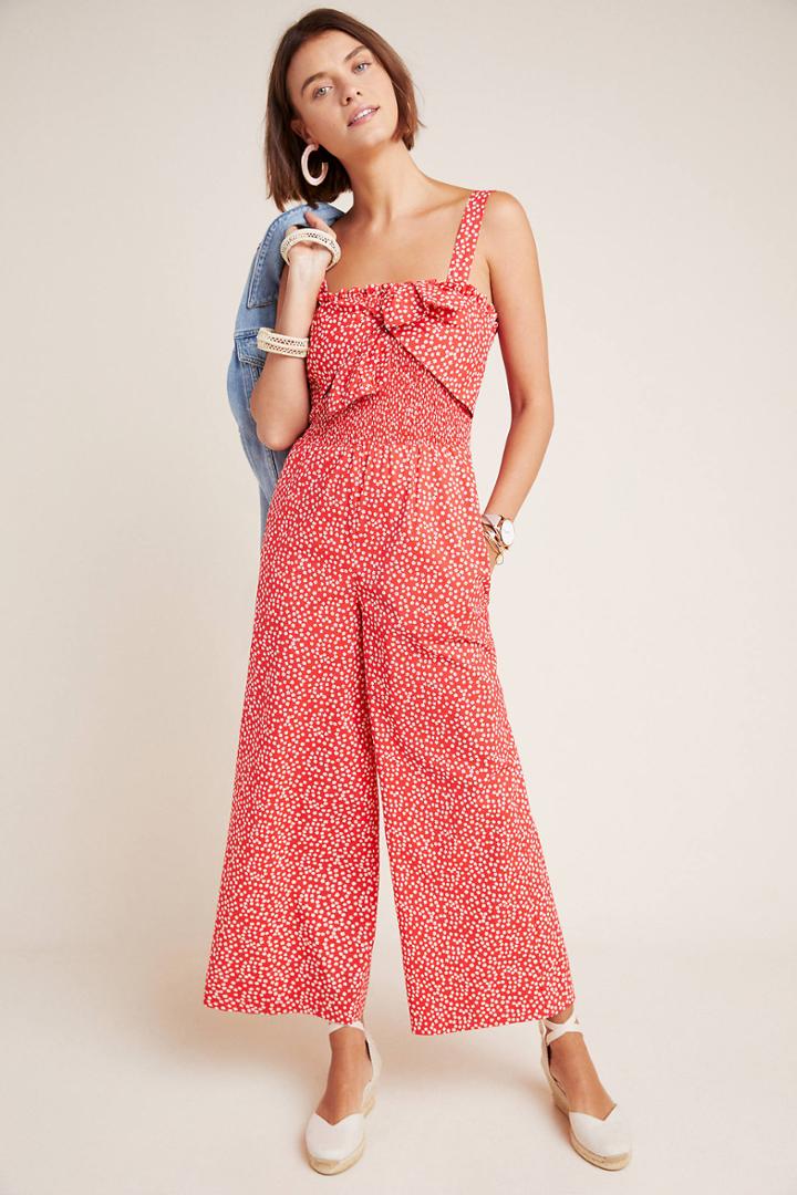 La Vie By Rebecca Taylor Malia Bow Jumpsuit