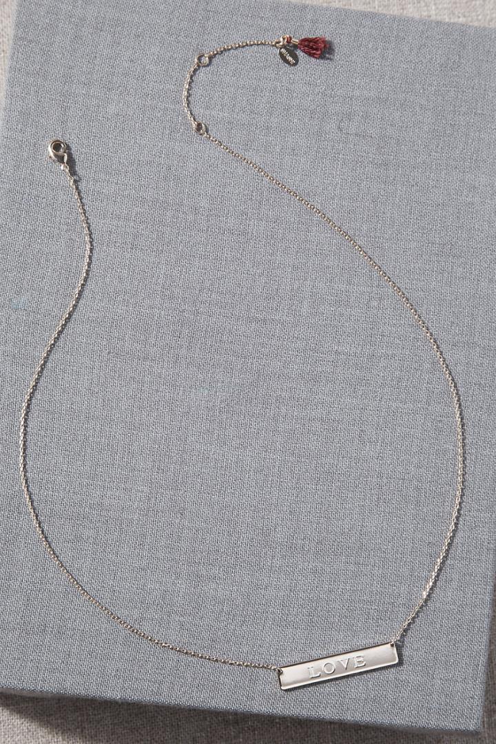 Shashi Love Bar Necklace
