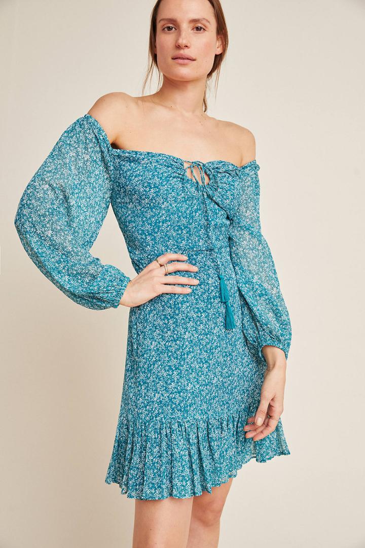 Ranna Gill Blishen Off-the-shoulder Dress