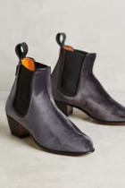Penelope Chilvers Velvet Chelsea Boots