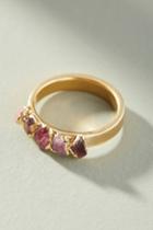 Dani Barbe Raw Gemstone Stacker Ring