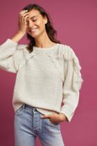 Poppy + Pima Beau Fringed Sweater
