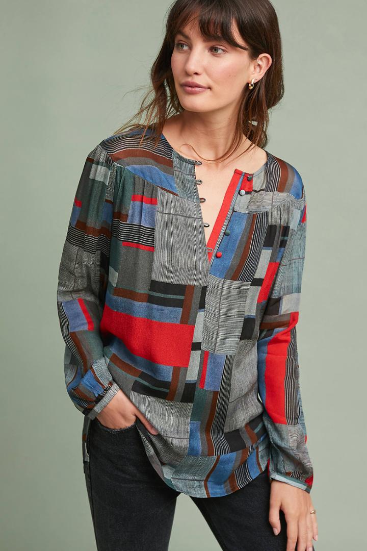 Bl-nk Geometric Tunic