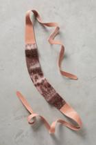 Anthropologie Pink Snake Wrap Belt
