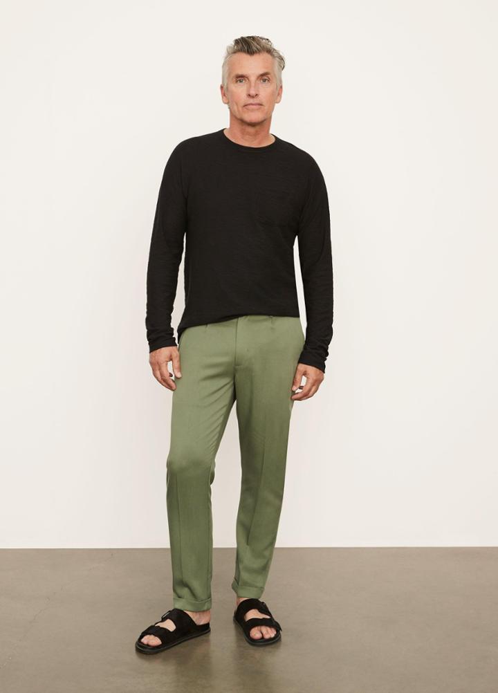 Vince Cotton Linen Pant