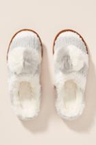 Ariana Bohling Fern Pommed Slippers