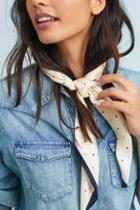 Anthropologie Star-dotted Scarf