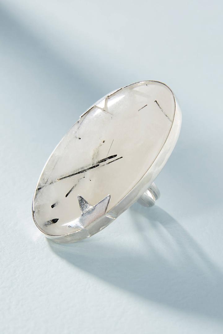 Paloma Stipp Tourmalinated Quartz Ring
