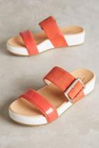 Dr Scholl's Frill Flatforms Red