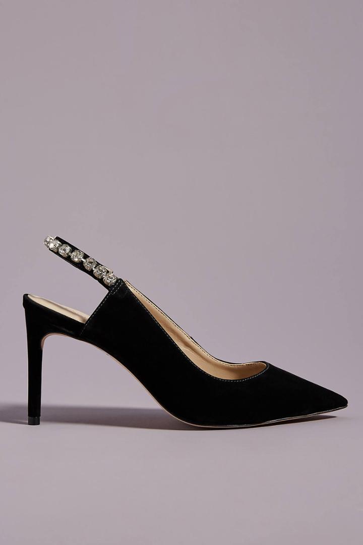 Guilhermina Embellished Slingback Heels