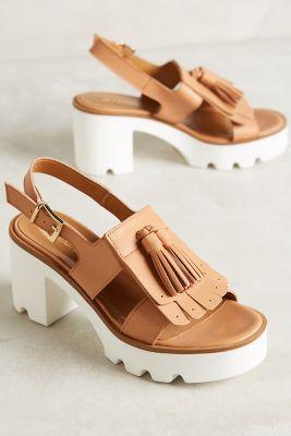 Jeannot Pampas Sandals Honey