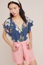 Dolan Left Coast Magnolia Blouse