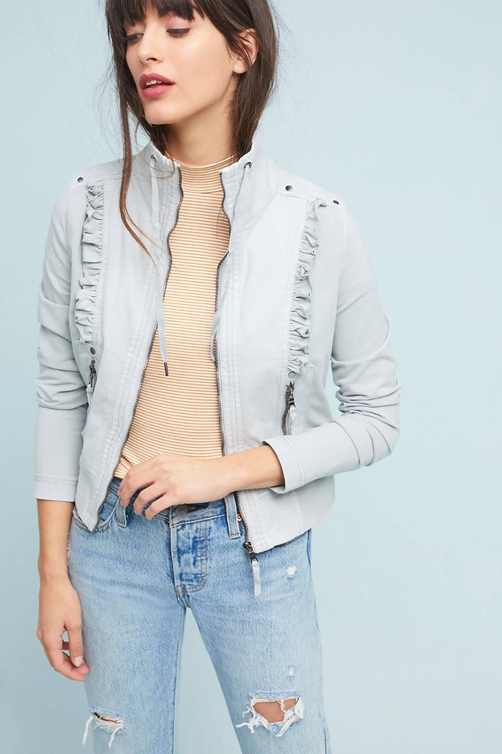 Marrakech Pearl Ruffled Jacket