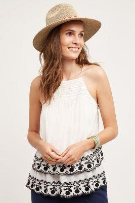 Floreat Embroidered Thea Cami