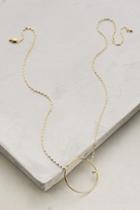 Anthropologie Full Circle Pendant Necklace