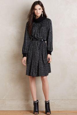 Corey Lynn Calter Cowled Chinon Dress