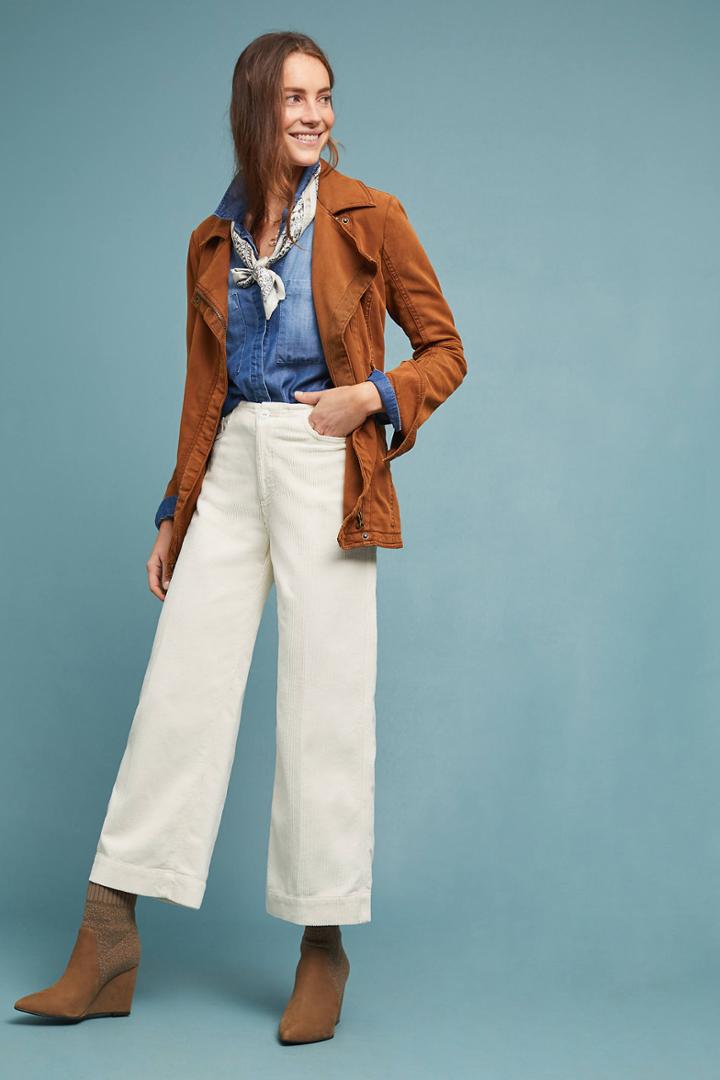 Ag Jeans Ag The Etta Ultra-high Rise Wide-leg Jeans